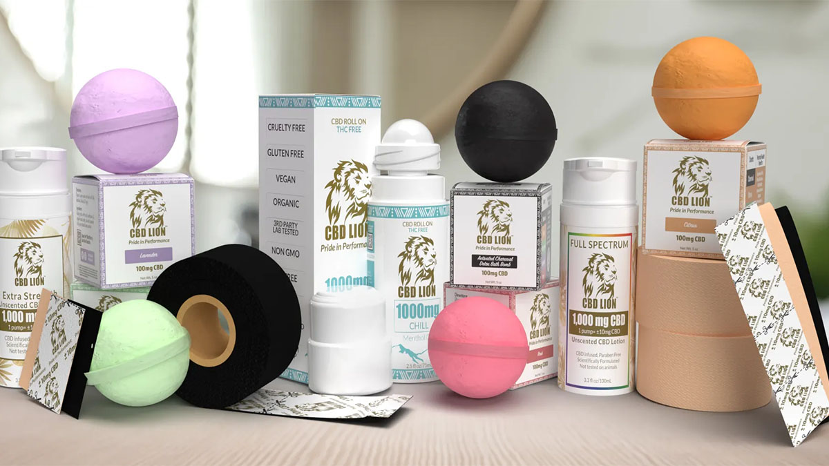 CBD Lion Topical Products